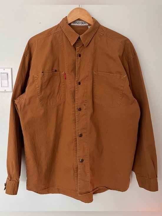 Bugle Boy Other - Vintage Bugle Boy Button-Up Cotton Shirt